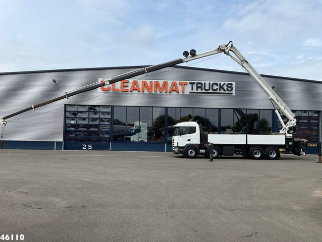 Scania  R 144 8x4 Retarder MKG 55 Tonmeter Dachdecker Kran (0)