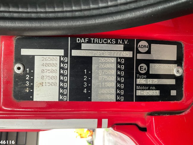 DAF  FAG 75 CF 250 Geesink 17m³ (21)