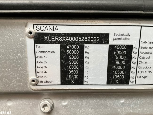 Scania  R 480 10x4 Retarder HMF 16 Tonmeter Z-kraan (27)