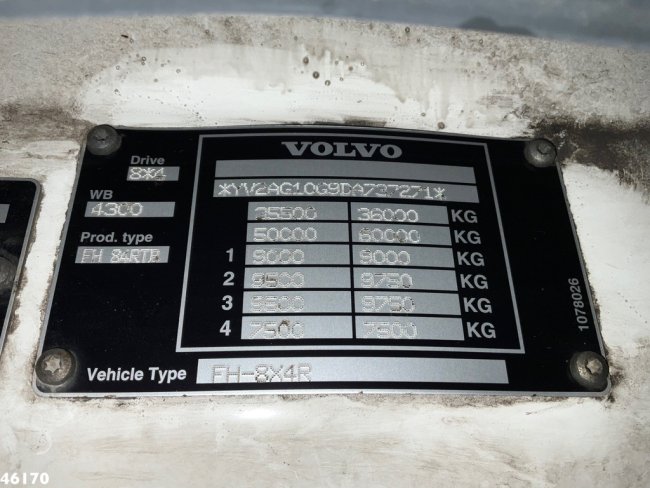 Volvo  FH 420 8x4 HMF 22 Tonmeter laadkraan (26)
