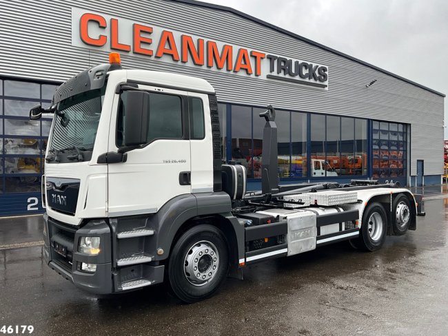 MAN  TGS 26.400 Euro 6 Retarder VDL 21 Ton haakarmsysteem (5)