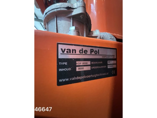 DAF  FA 75 CF 360 VDP 8m³ kolkenzuiger Just 109.822 km! (25)