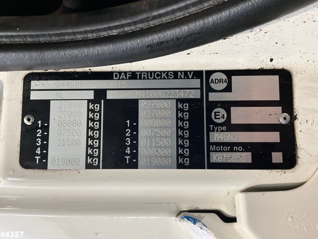 DAF  FAG CF 300 Euro 6 Zoeller 20m³ (23)