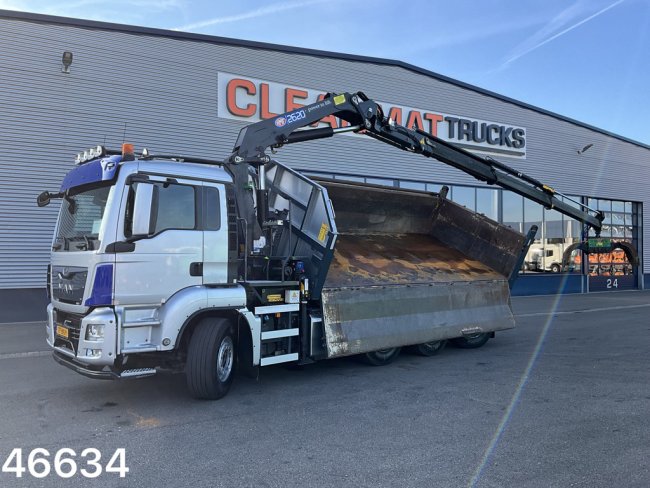 MAN  TGS 35.460 8x4 Euro 6 HMF 26 Tonmeter laadkraan (1)