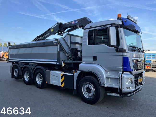 MAN  TGS 35.460 8x4 Euro 6 HMF 26 Tonmeter laadkraan (8)