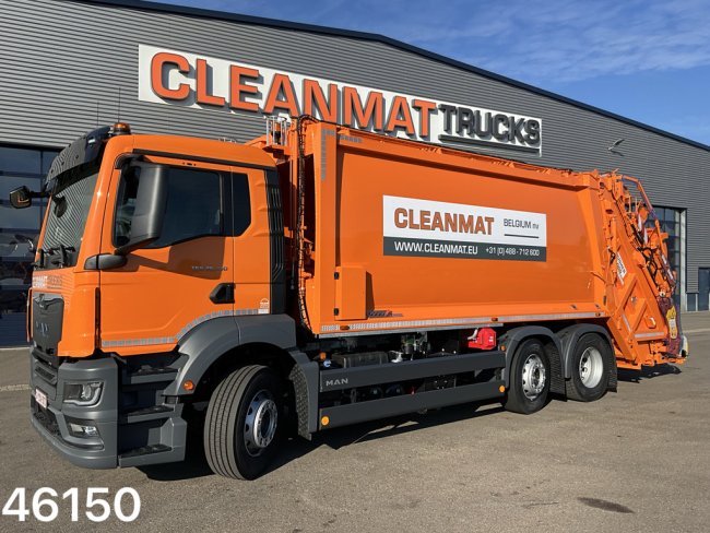 MAN  TGS 26.330 Euro 6 VDK 23m³ + AE weegsysteem (0)