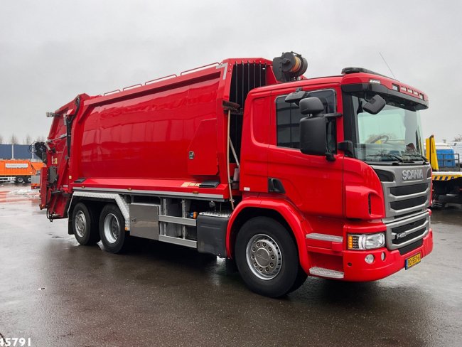 Scania  P 450 Euro 6 Retarder GeesinkNorba 22m³ (2)