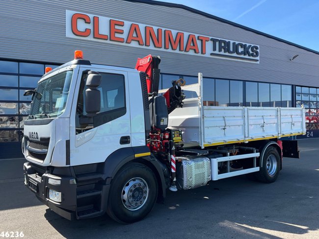 Iveco  Stralis AD190S31 Euro 6 Fassi 15 Tonmeter laadkraan Just 128.214 km! (1)