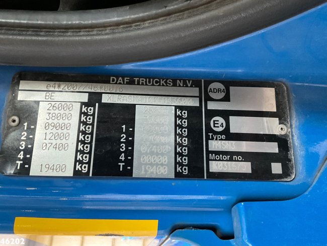 DAF  FAN CF 370 Euro 6 Palfinger 13 Tonmeter laadkraan (23)
