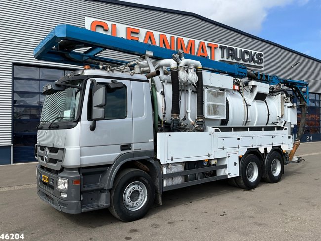 Mercedes-Benz  ACTROS 2640 6x4 Muller Combi kolkenzuiger (1)