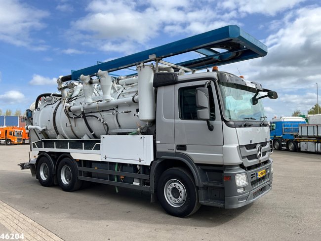 Mercedes-Benz  ACTROS 2640 6x4 Muller Combi kolkenzuiger (4)