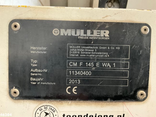 Mercedes-Benz  ACTROS 2640 6x4 Muller Combi kolkenzuiger (26)
