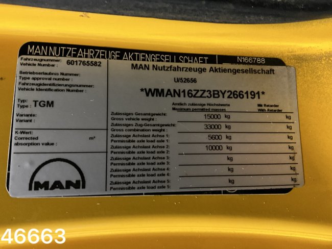 MAN  TGM 15.250 Copma 11 Tonmeter laadkraan (20)