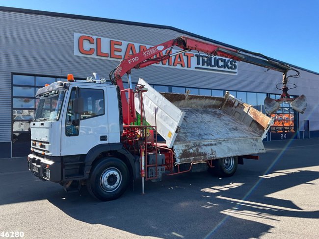 Iveco  Eurotech 190E24 Manual Full Steel Fassi 11 Tonmeter laadkraan Just 182.743 km! (7)
