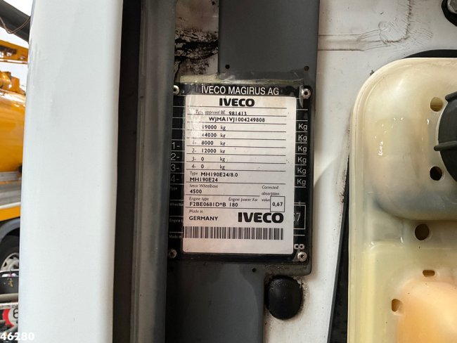 Iveco  Eurotech 190E24 Manual Full Steel Fassi 11 Tonmeter laadkraan Just 182.743 km! (12)