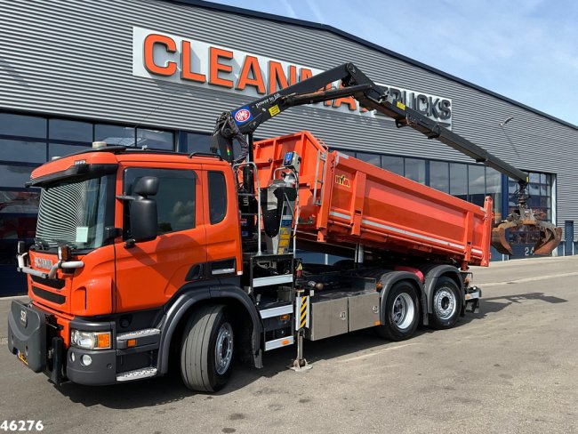 Scania  P 320 HMF 14 Tonmeter Z-kraan Just 173.443 km! (0)