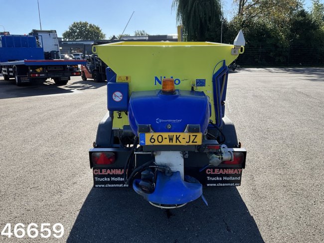 ESVE  2-assige aanhangwagen met Nido 1,1 m³ zoustrooier (3)