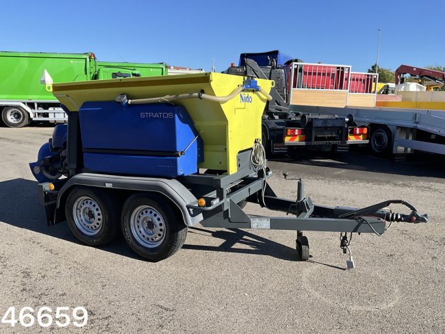 ESVE  2-assige aanhangwagen met Nido 1,1 m³ zoustrooier (5)