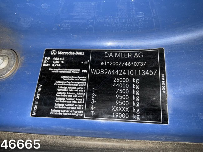 Mercedes-Benz  Arocs 2645 6x4 Euro 6 Kipphydrauliek! (16)