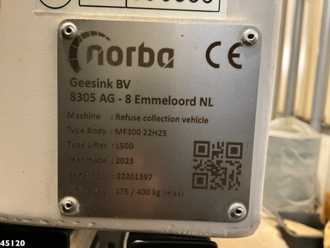 Volvo  FE 350 Norba MF 300 22m³ 2 compartimenten NEW and UNUSED! (20)