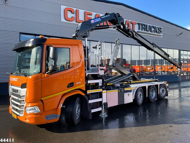 DAF  FAQ XD 450 8x2 Euro 6 HMF 28 Tonmeter laadkraan (0)