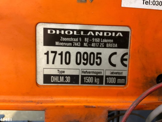 Volvo  FL 250 Euro 6 met Dhollandia laadklep (15)