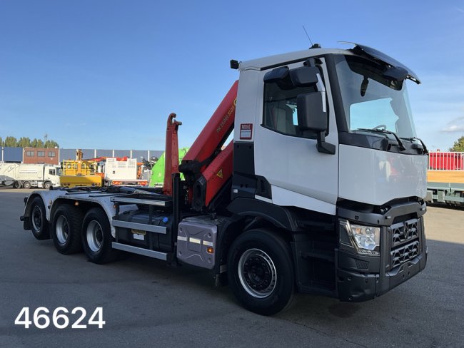 Renault  C 460 8x4 Euro 6 Palfinger 19 Tonmeter laadkraan (4)