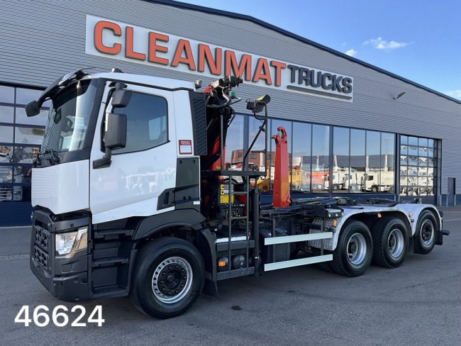 Renault  C 460 8x4 Euro 6 Palfinger 19 Tonmeter laadkraan (7)