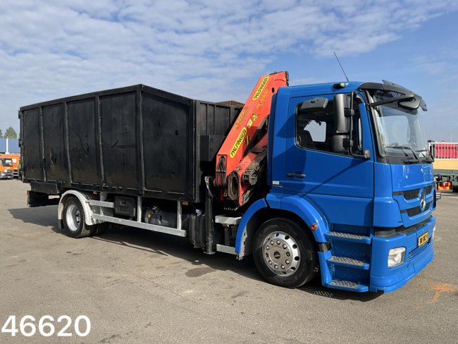 Mercedes-Benz  Axor 1824 Euro 5 Palfinger 15 Tonmeter laadkraan (1)