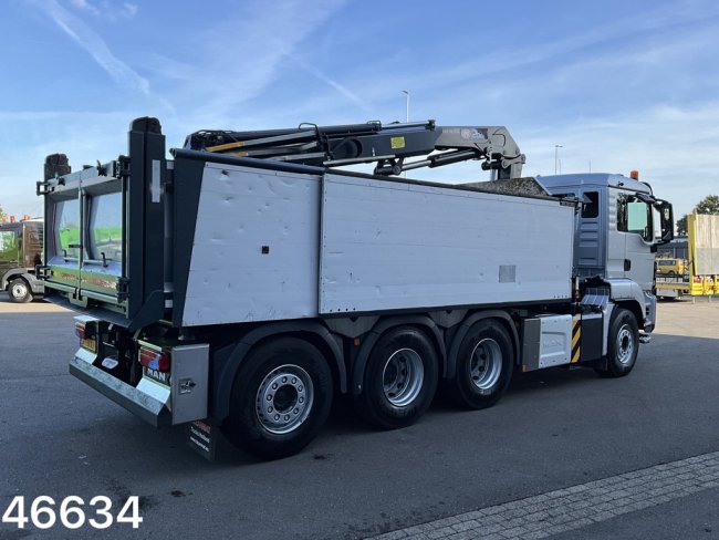 MAN  TGS 35.460 8x4 Euro 6 HMF 26 Tonmeter laadkraan (6)
