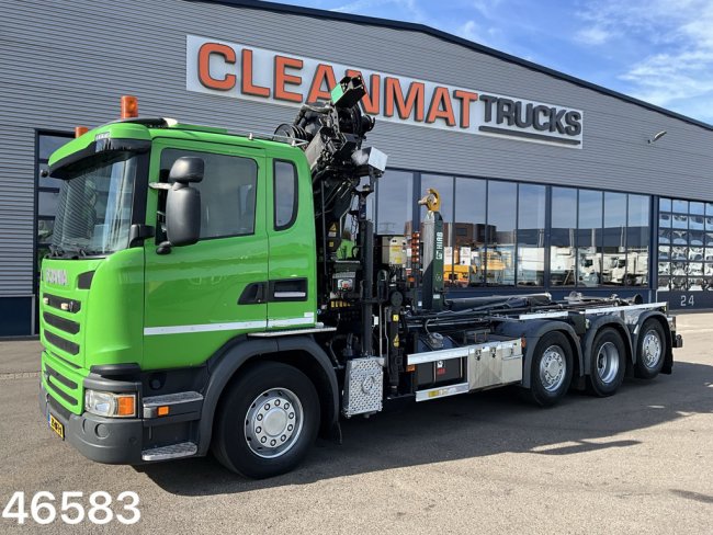Scania  G 410 8x2 Euro 6 Hiab 28 Tonmeter laadkraan (5)