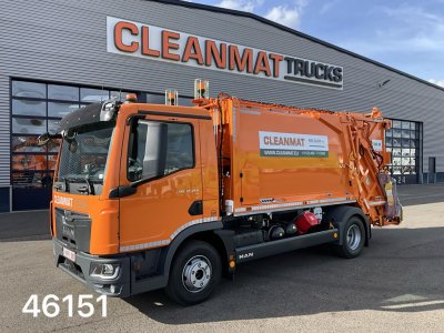 MAN TGL 12.250 Euro 6 VDK 9m³ met AE weegsysteem