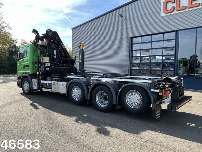 Scania  G 410 8x2 Euro 6 Hiab 28 Tonmeter laadkraan (1)