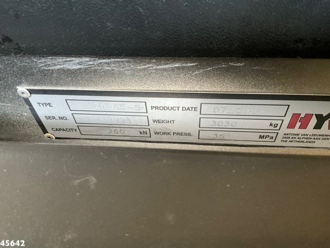 DAF  FAN XD 450 Euro 6 Hyvalift 26 Ton haakarmsysteem (19)