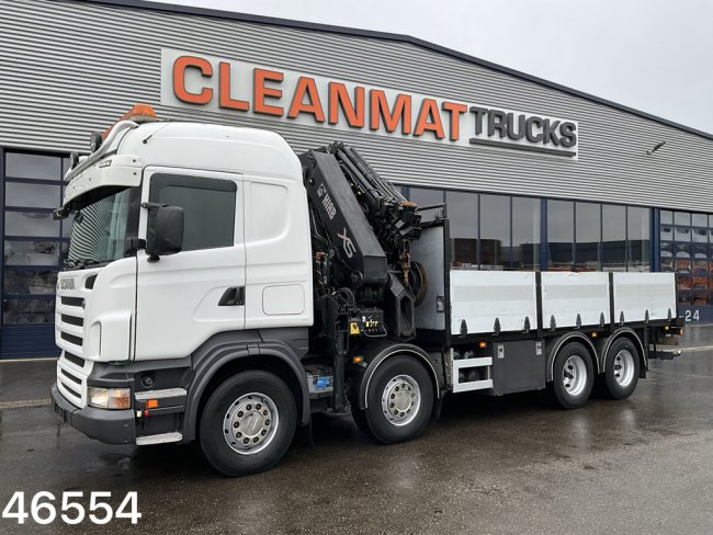 Scania  R500 V8 8x4 Manual Hiab 42 Tonmeter laadkraan + Fly-Jib (1)