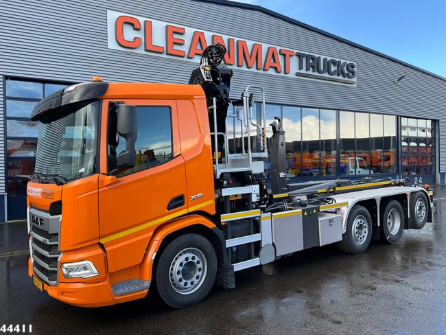 DAF  FAQ XD 450 8x2 Euro 6 HMF 28 Tonmeter laadkraan (1)