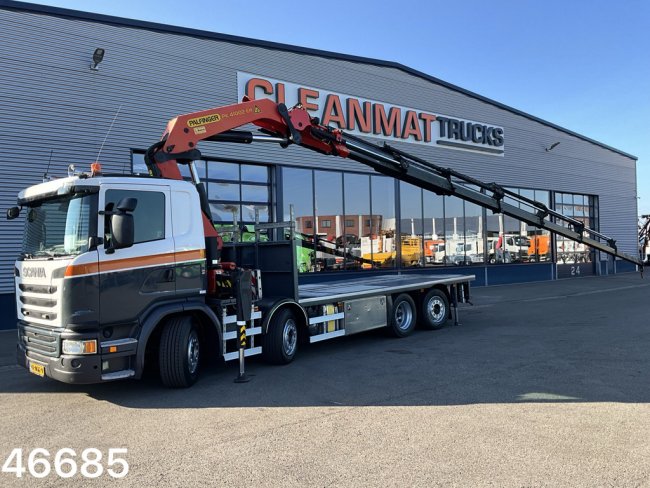 Scania  G 410 8x2 Euro 6 Palfinger 41 Tonmeter laadkraan Just 329.731 km! (0)