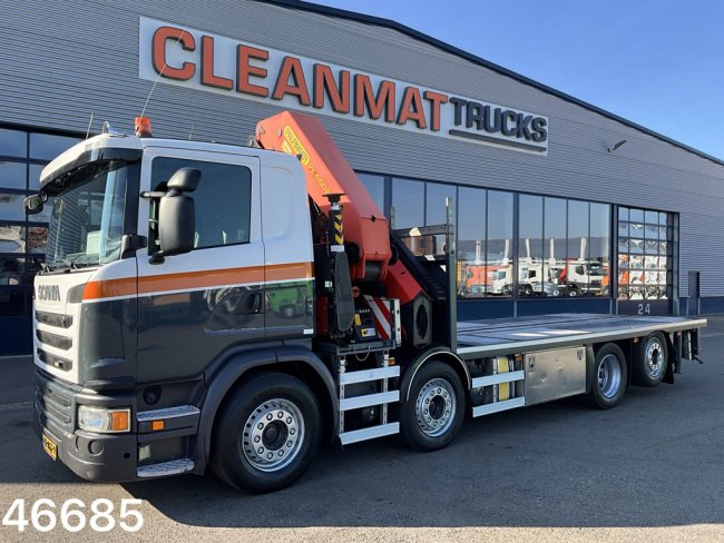 Scania  G 410 8x2 Euro 6 Palfinger 41 Tonmeter laadkraan Just 329.731 km! (7)