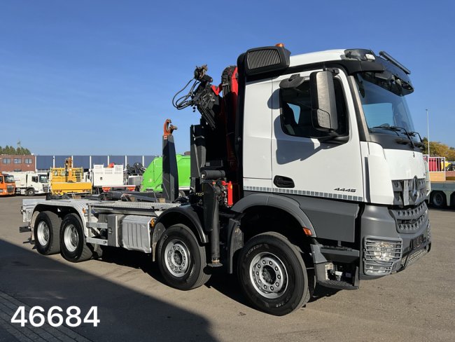 Mercedes-Benz  Arocs 4445 8x4 Palfinger 24 Tonmeter laadkraan (4)