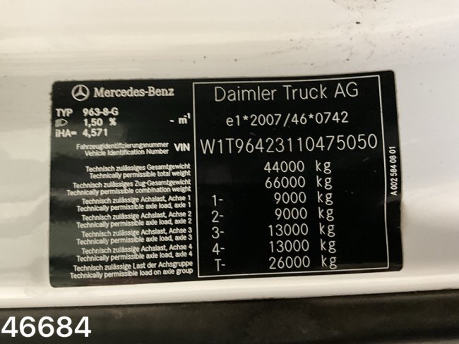 Mercedes-Benz  Arocs 4445 8x4 Palfinger 24 Tonmeter laadkraan (23)