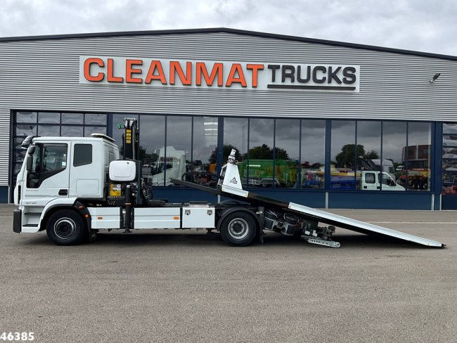 Iveco  Eurocargo ML160E32 Euro 6 Falkom Abschlepp + Palfinger 19 Tonmeter laadkraan (1)