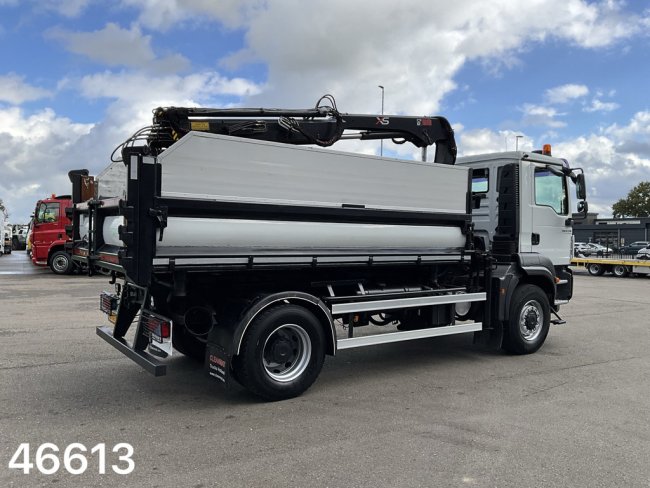 MAN  TGM 18.250 4x4 Full Steel Hiab 11 Tonmeter laadkraan Just 251.246 km! (4)