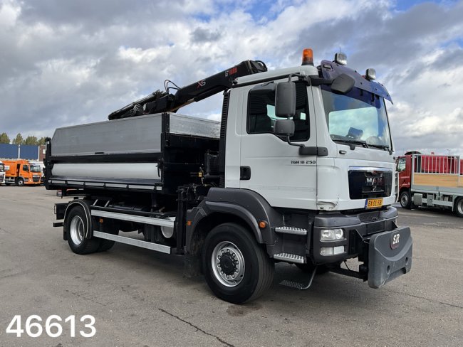 MAN  TGM 18.250 4x4 Full Steel Hiab 11 Tonmeter laadkraan Just 251.246 km! (5)