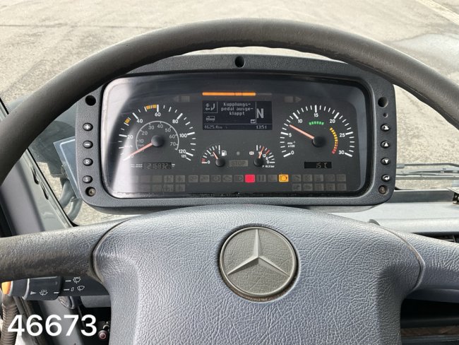 Unimog  U 500 4x4 MKG 10 Tonmeter laadkraan Just 216.831 km! (5)