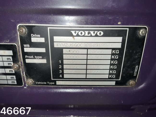 Volvo  FM 400 Euro 5 AJK 25 Ton haakarmsysteem (21)