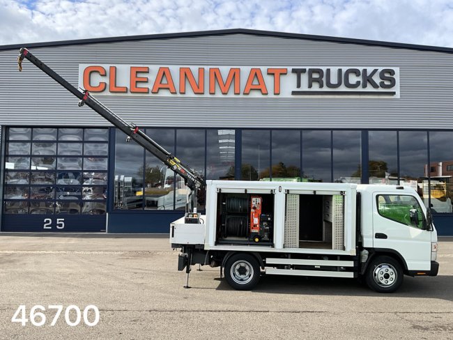 FUSO  Canter 7C15 Euro 6 ROM hogedruk + Hiab 1,8 Tonmeter laadkraan (0)