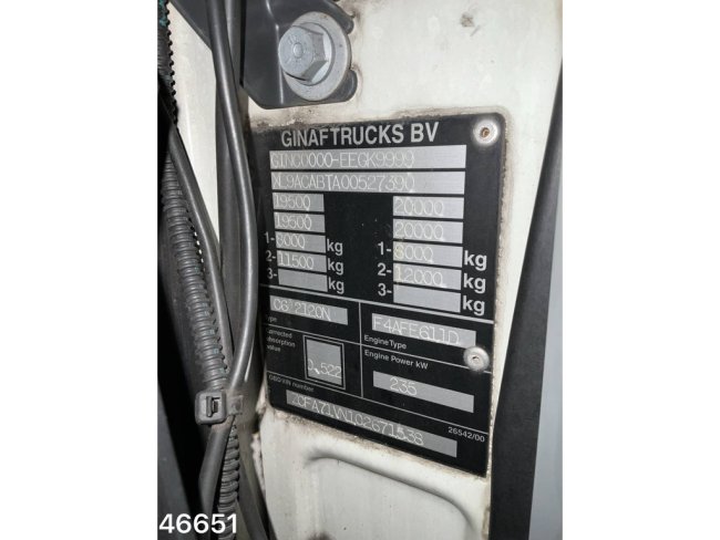 Ginaf  C6 2120N VDK 15m³ 2 compartimenten opbouw Just 79.326 km! (24)