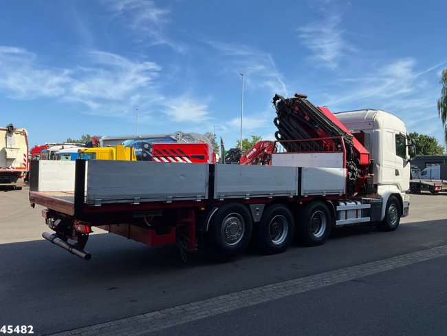 Scania  R 490 8x4 Euro 6 Retarder HMF 60 Tonmeter laadkraan + Fly-Jib (6)