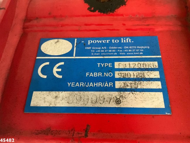 Scania  R 490 8x4 Euro 6 Retarder HMF 60 Tonmeter laadkraan + Fly-Jib (24)