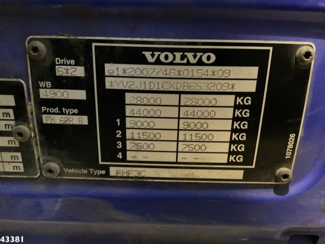 Volvo  FM 330 Terex 42 meter hoogwerker (27)